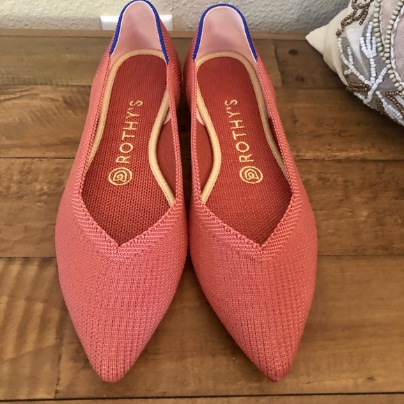 Rothy's Shoes - EUC Copper Rothy’s Points Size 7